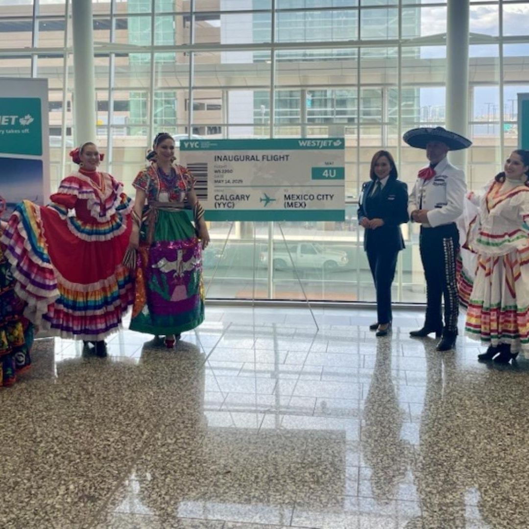 WestJet Airlines reanudó sus operaciones en el Aeropuerto Internacional de la Ciudad de México