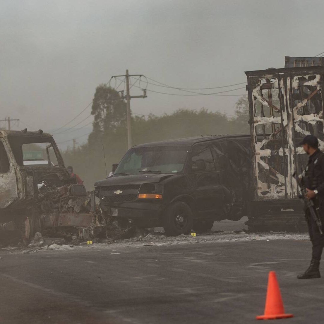 La violencia comenzó a incrementar desde el pasado domingo debido a una balacera entre el crimen organizado y policías