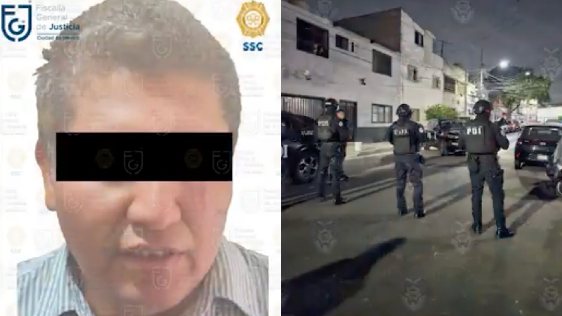 Miguel "N" fue detenido hace tres semanas en su vivienda en Iztacalco