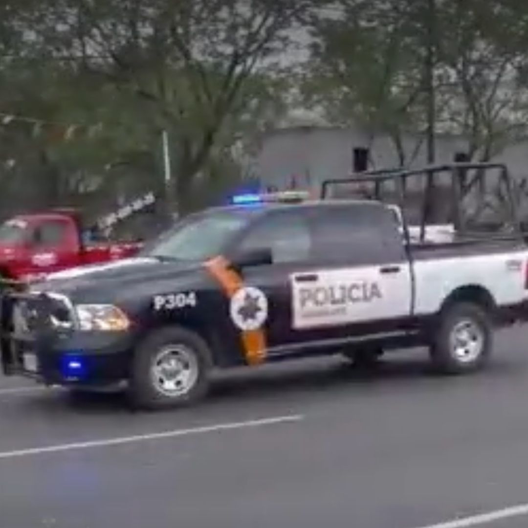 Policía de Guadalupe resguardó la zona del ataque armado en la colonia Tres Caminos
