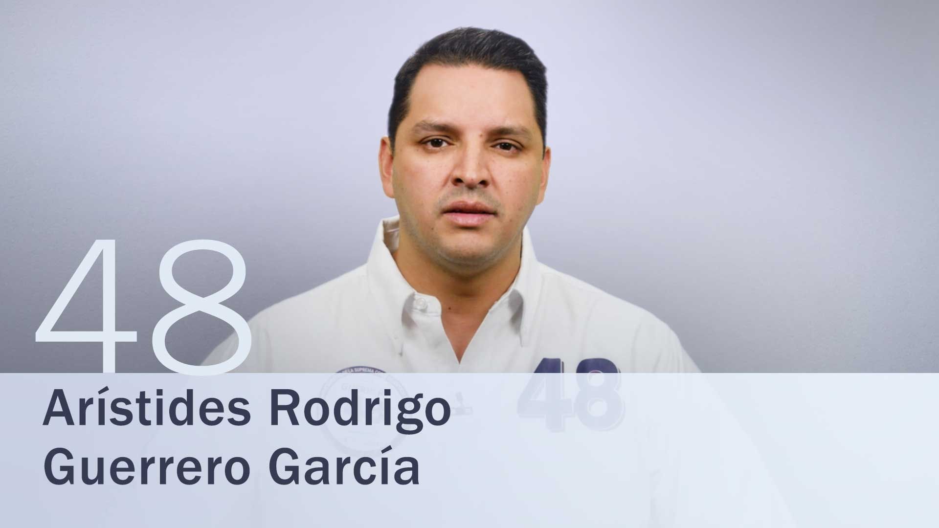 Él es Arístides Rodrigo Guerrero García, Quien se Perfila como Ministro de la SCJN
