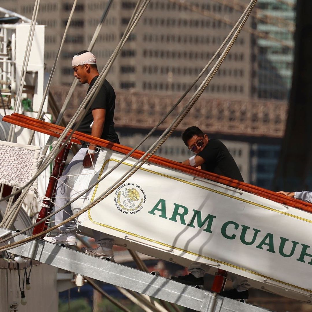 Marina asegura investigación por colisión de buque Cuauhtémoc