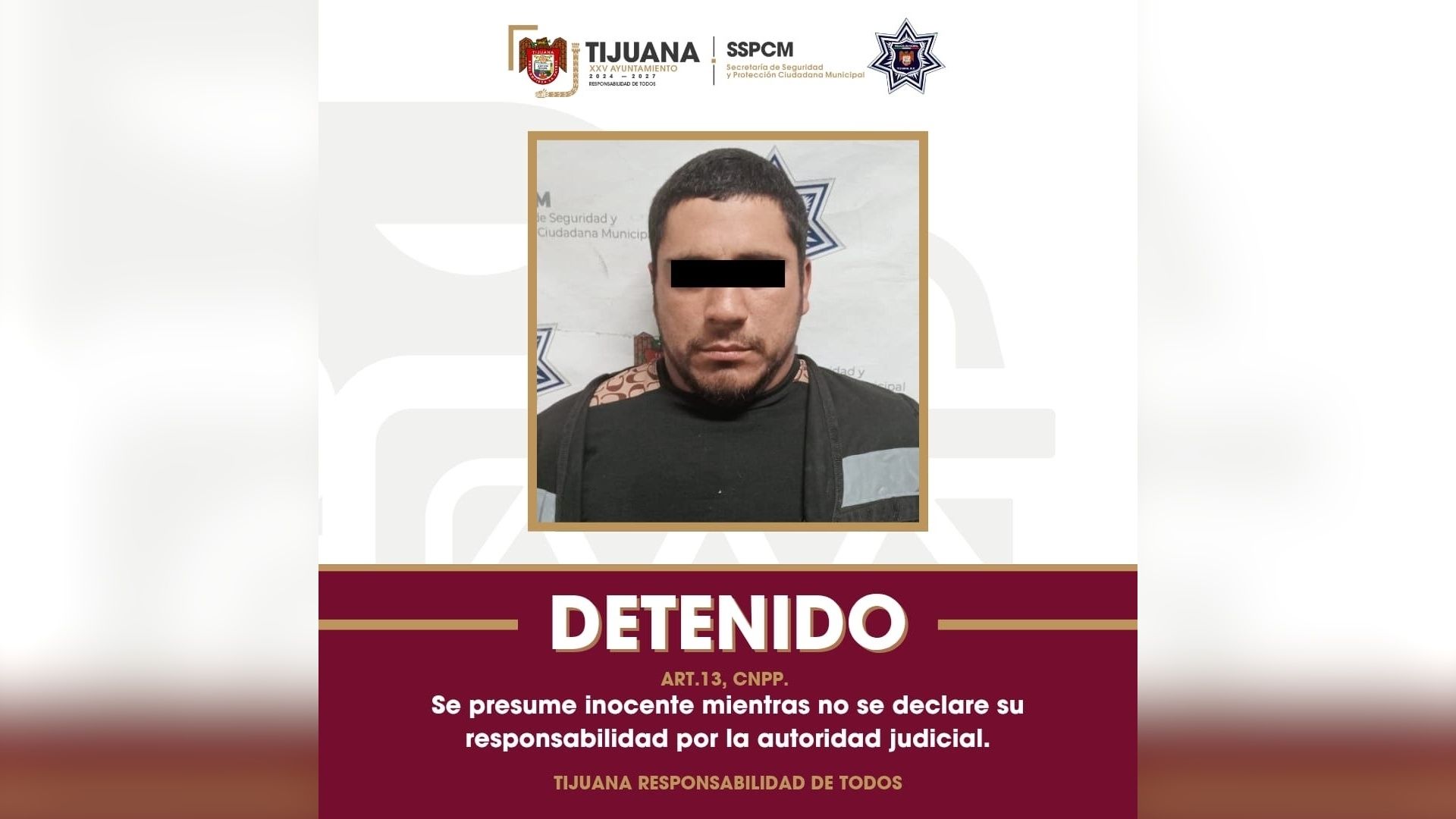 Detienen a Jesús Manuel “N” Generador de Violencia tras Asalto en Tijuana
