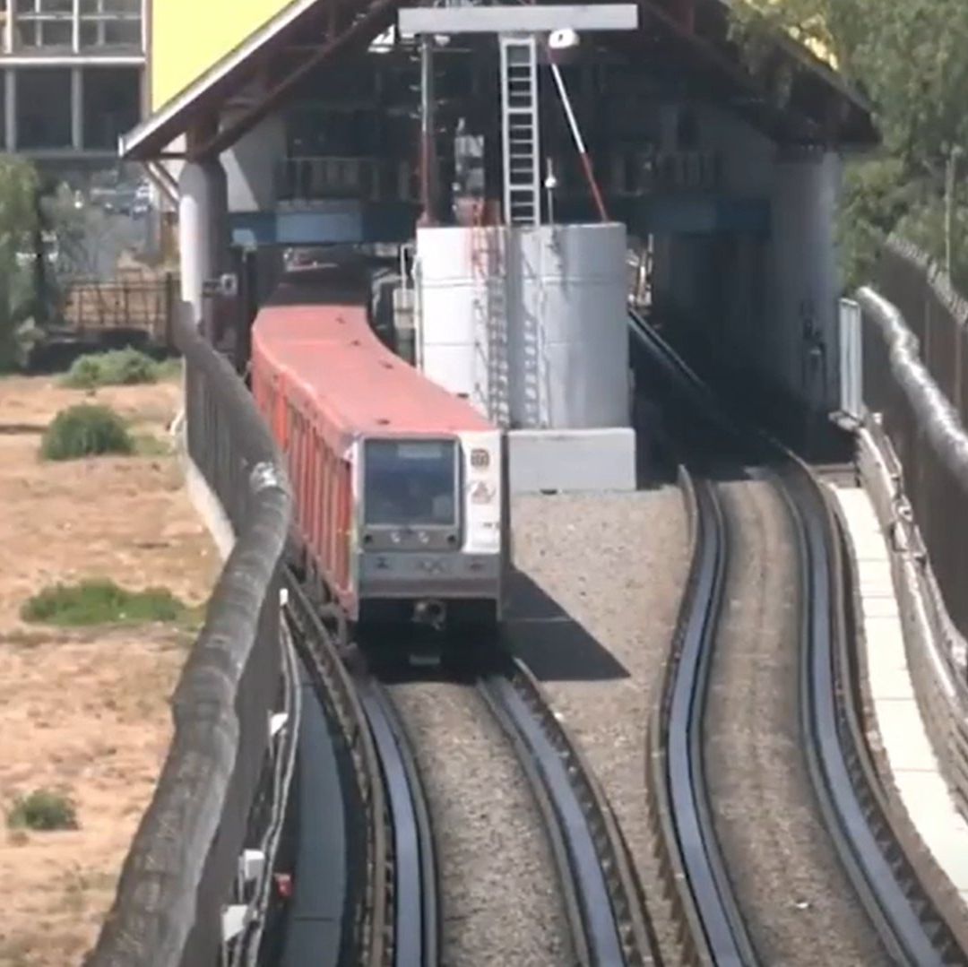 La estación Río de los Remedios presenta grietas y fallas estructurales