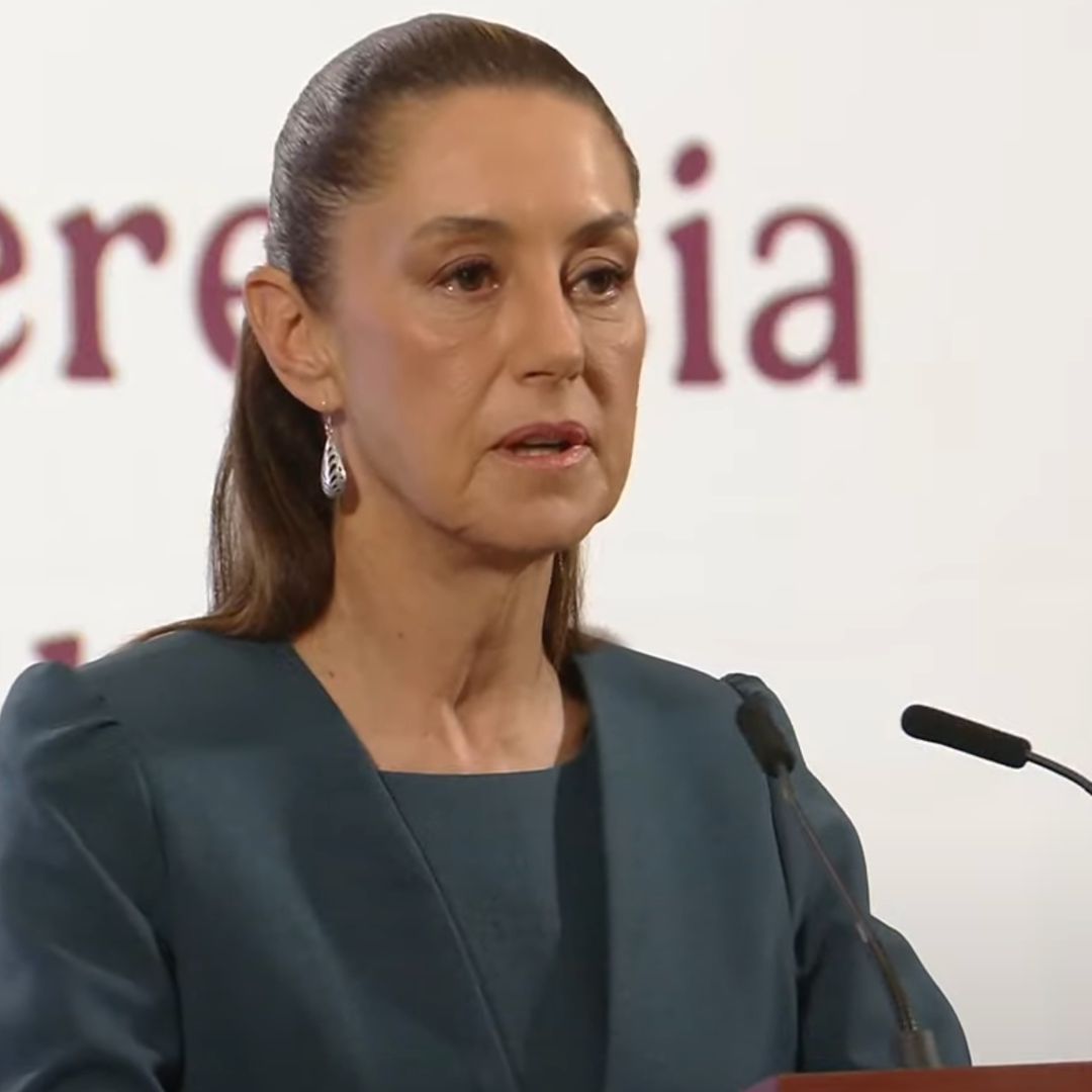 Claudia Sheinbaum en Palacio Nacional