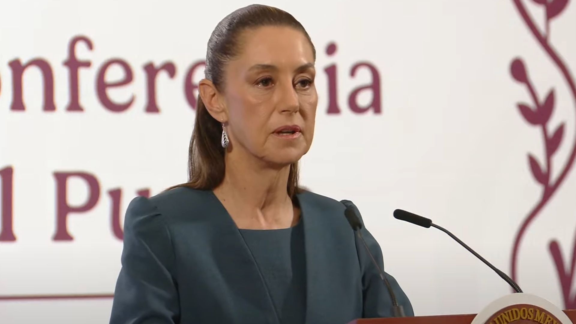 Claudia Sheinbaum en Palacio Nacional