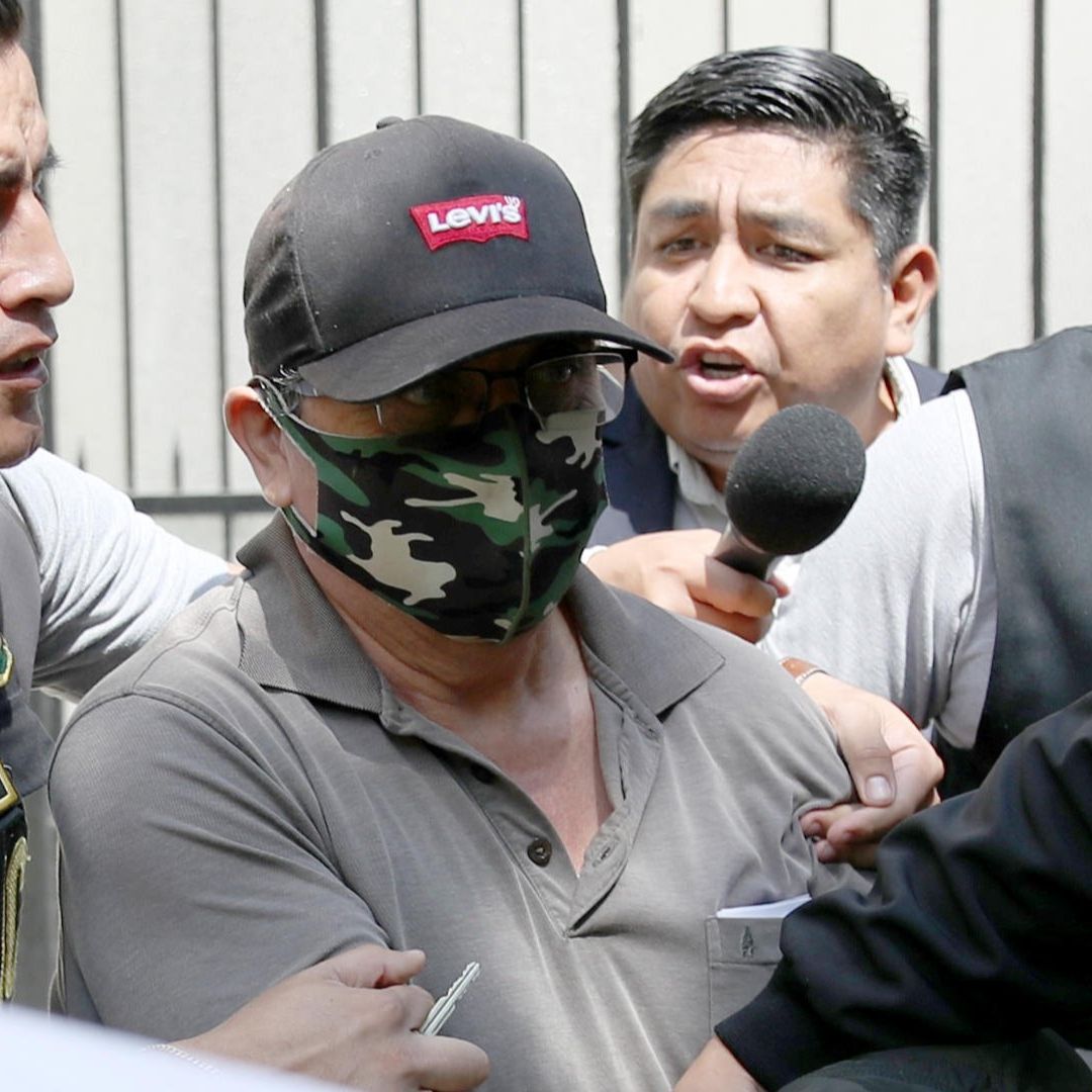 Detención de Nicanor Boluarte, hermano de la presidenta de Perú, Dina Boluarte.