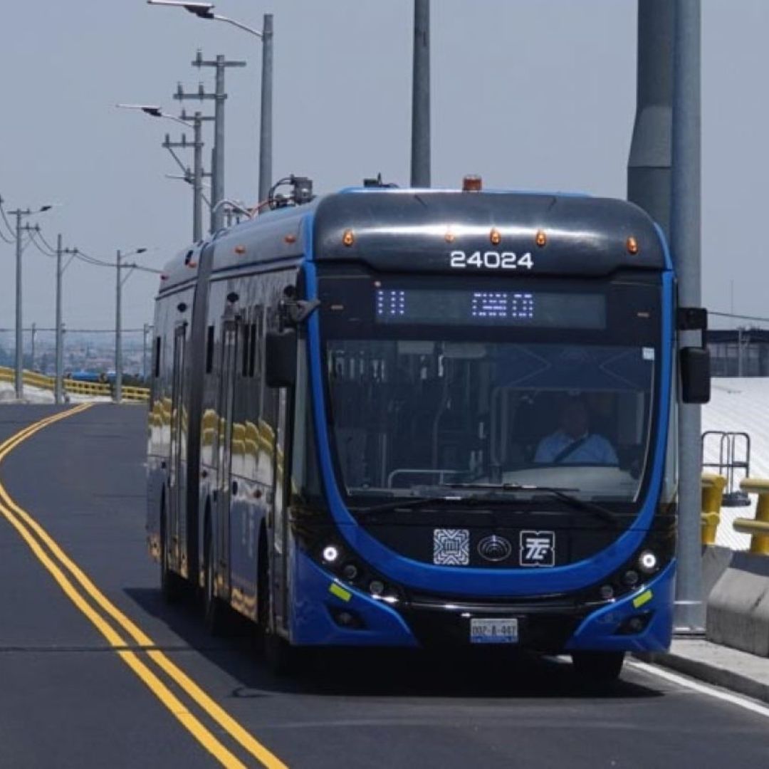 Inicia Operaciones el Trolebús Elevado que Va de Santa Marta en Iztapalapa a Chalco