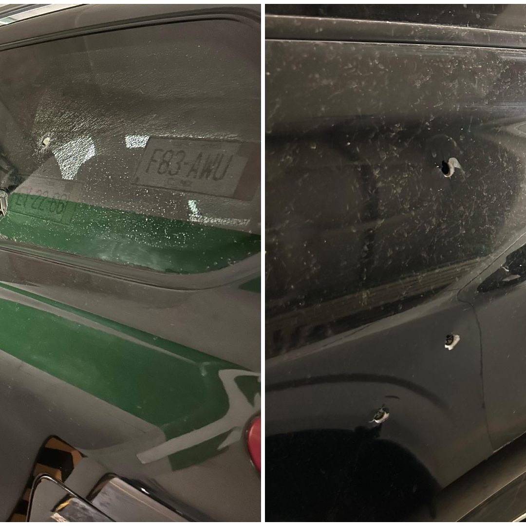 Candidata Alessandra Rojo de la Vega Denunció que su Camioneta Recibió Varios Disparos
