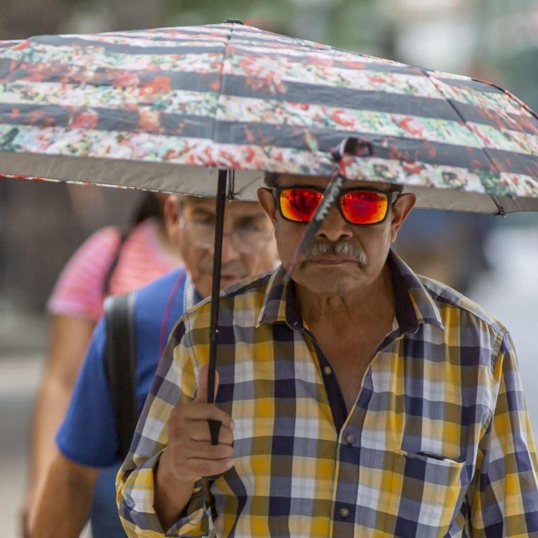 Onda de calor cede en el país por la lluvia