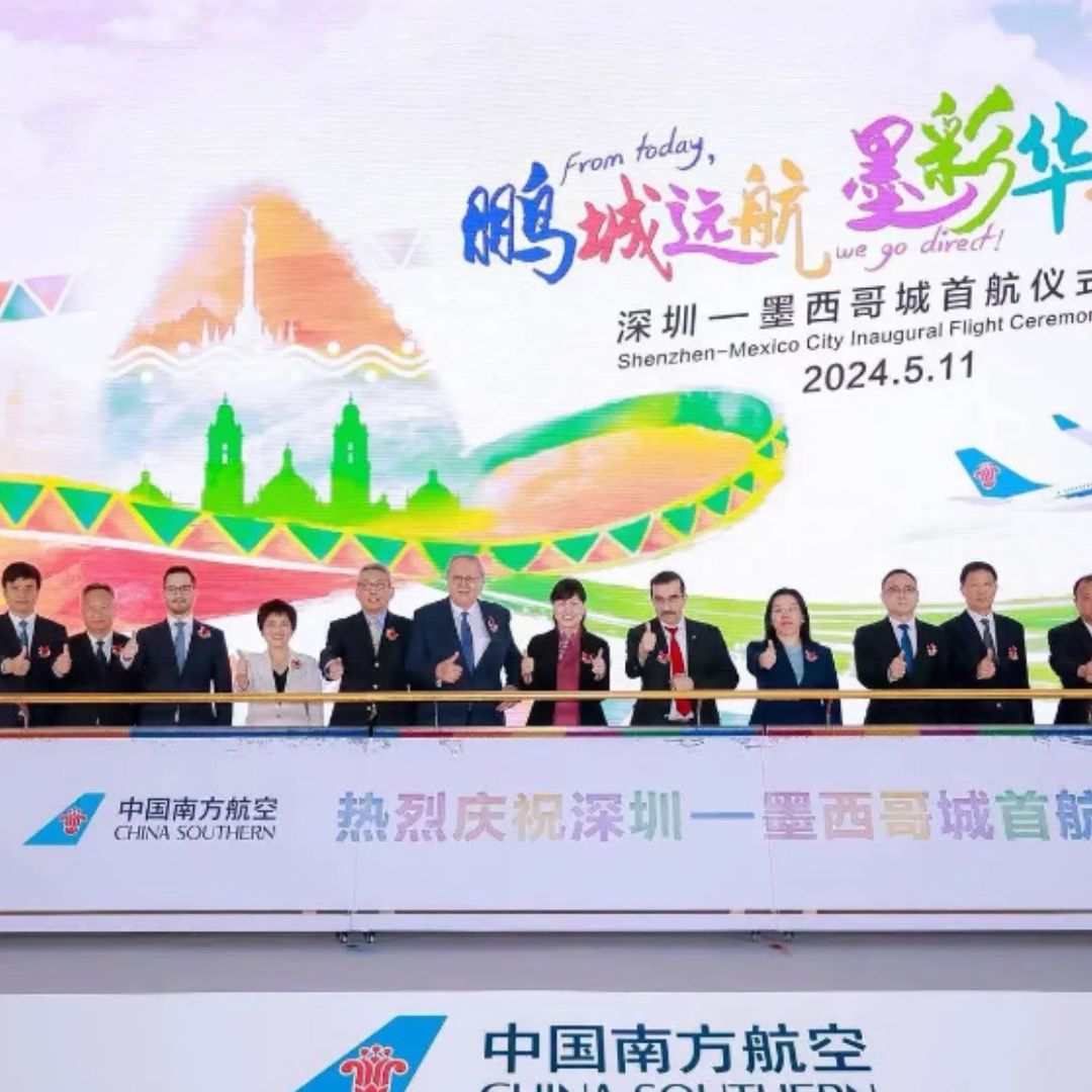 China Southern Airlines tiene una de las rutas más largas del mundo y es hacia la Ciudad de México