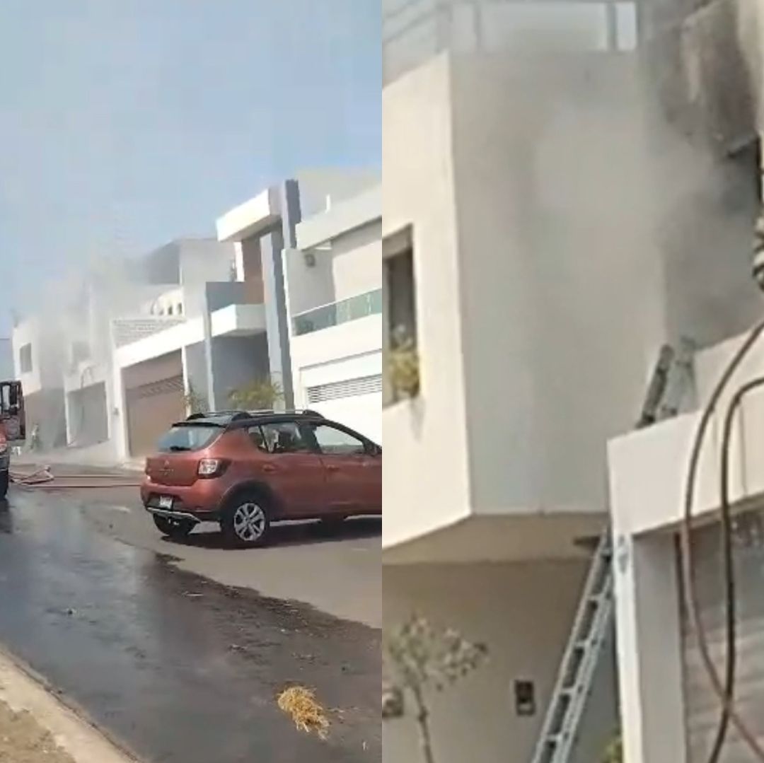 Explota tanque de gas al interior de una vivienda en la Riviera Veracruzana, hay tres personas lesionadas.