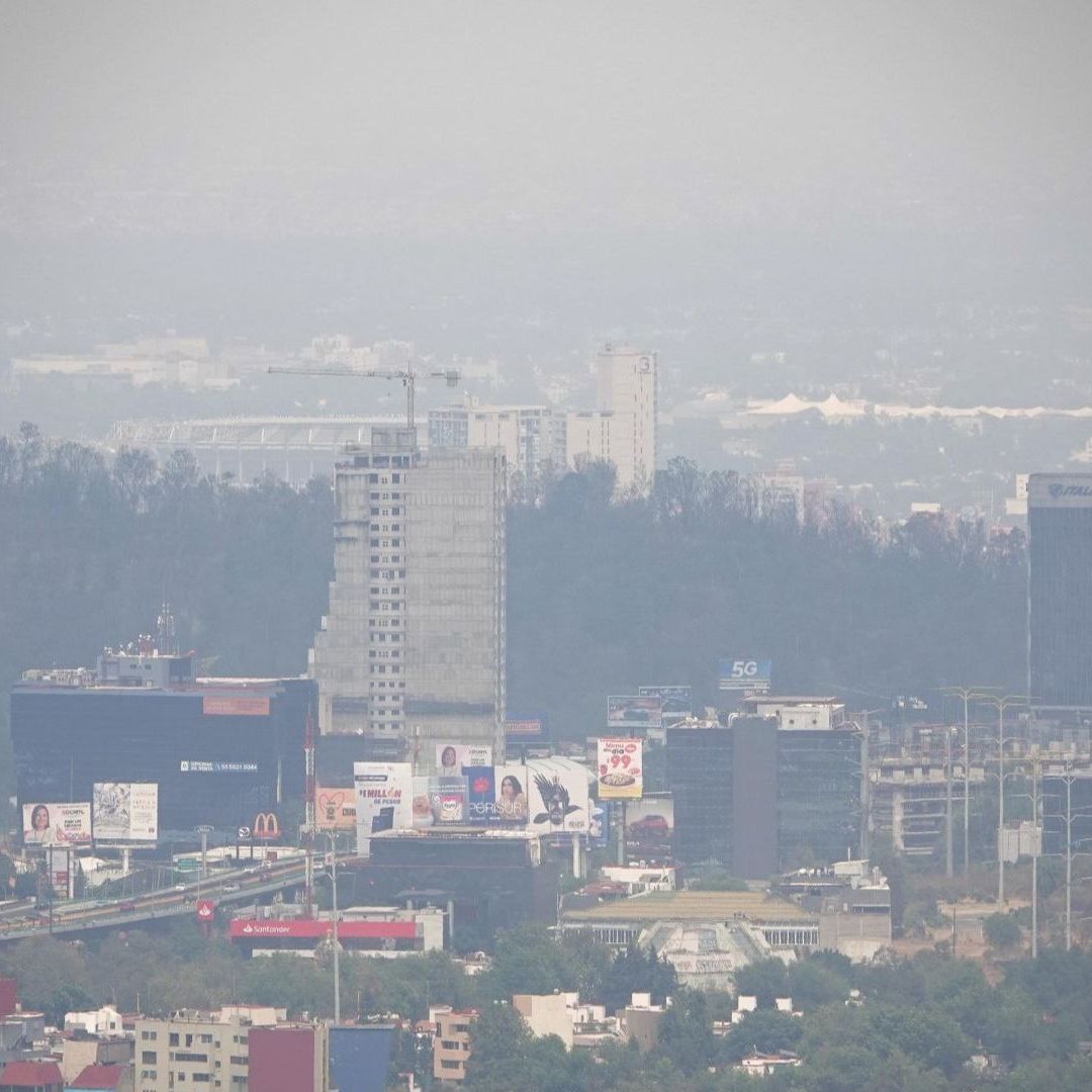 Se registraron altos niveles de contaminación en el Valle de México.
