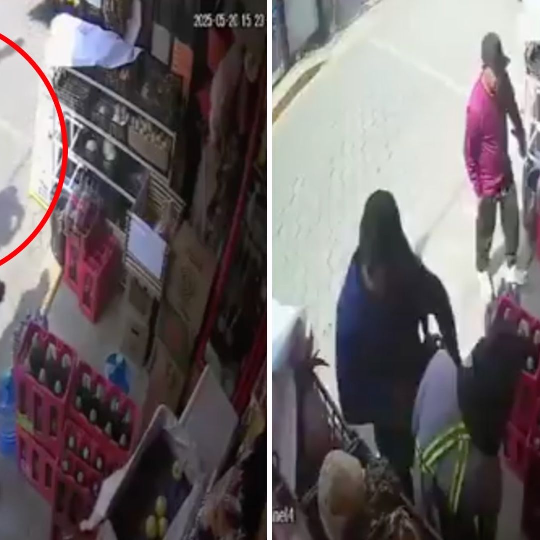 Video: Asalto a Repartidores de Coca-Cola en Tienda de Sanctórum en Coronango, Puebla.