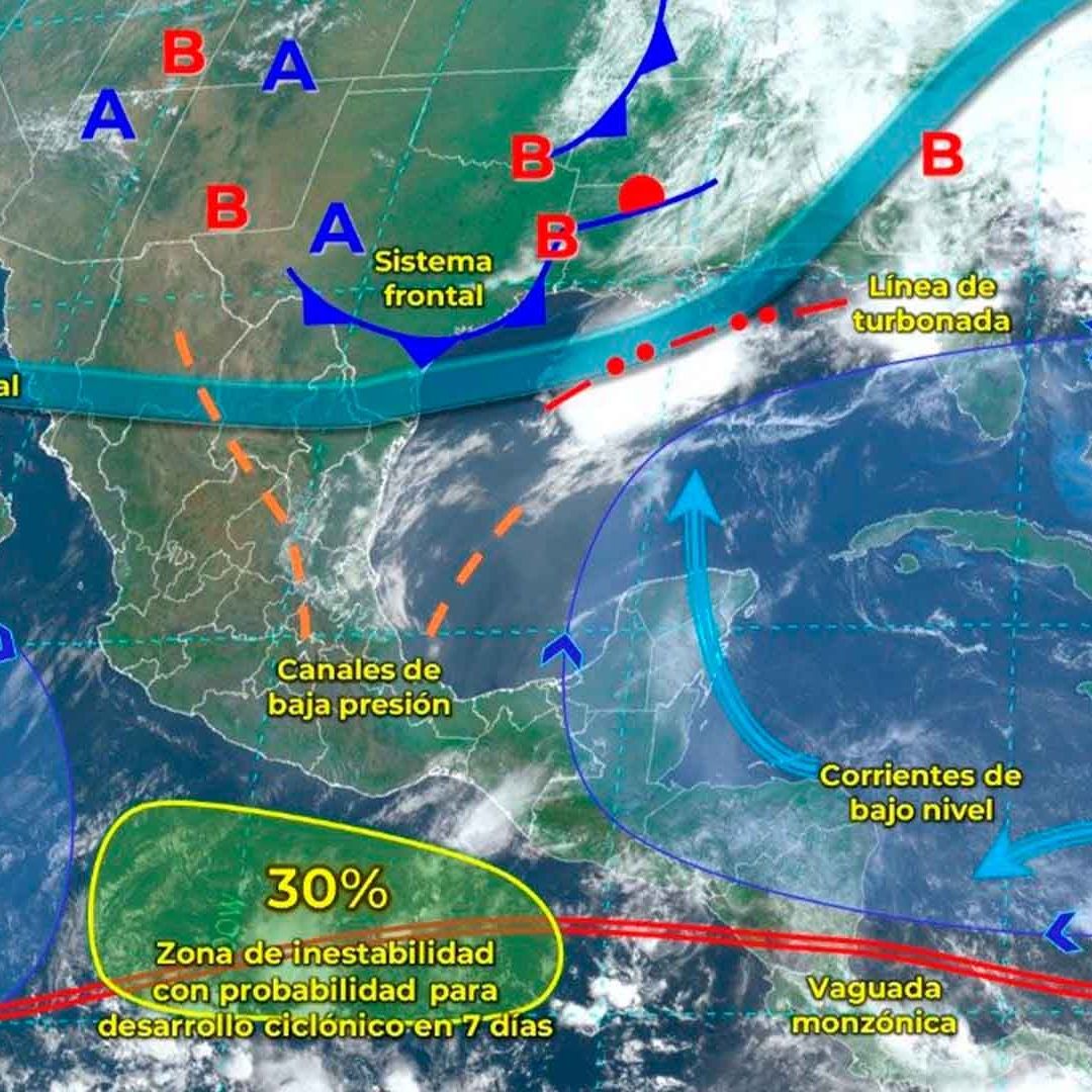 Temporada de Huracanes 2024: Vigilan Posible Desarrollo Ciclónico en el Pacífico Mexicano