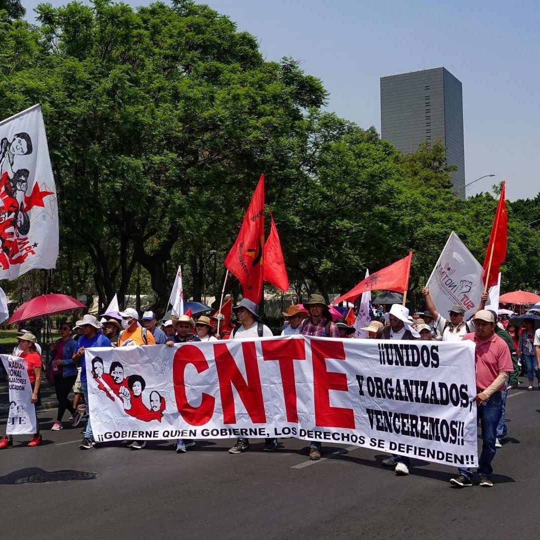 La CNTE seguirá manifestándose en la CDMX y otros estados