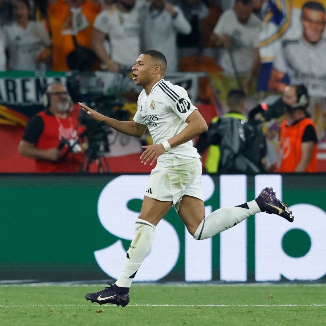 Mbappé tuvo una gran temporada con el Real Madrid, aunque el club no ganó ningún trofeo.