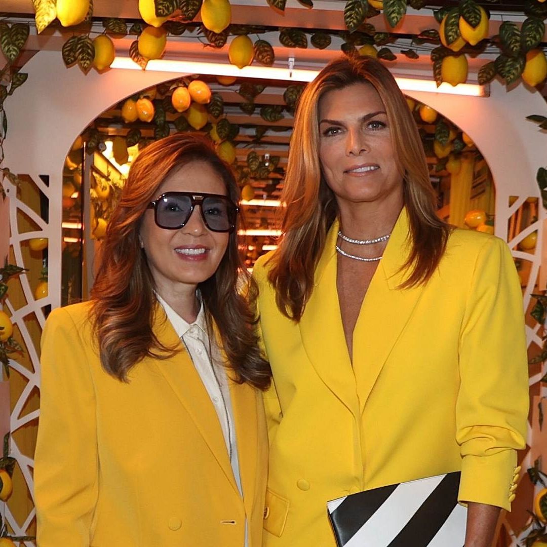 Yolanda Andrade y Montserrat Oliver en Televisa Santa Fe en2024