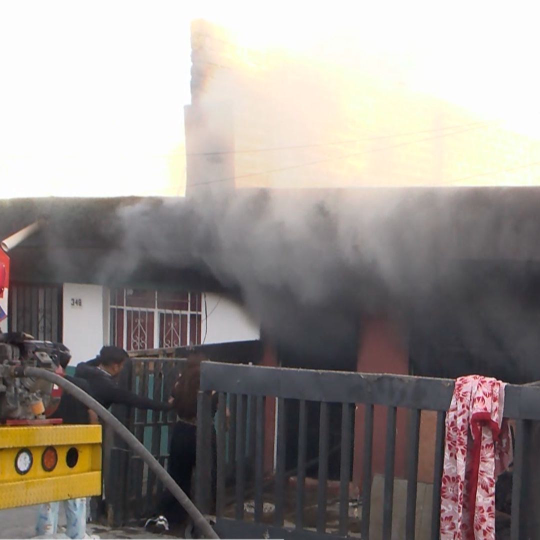 Muere Bebé de 4 Meses y un Hombre de 50 Años Atrapados en un Incendio