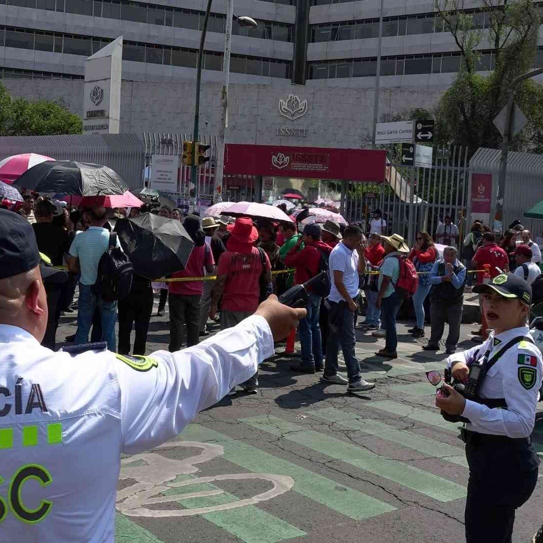 protesta de la CNTE en CDMX hoy 27 de mayo de 2025