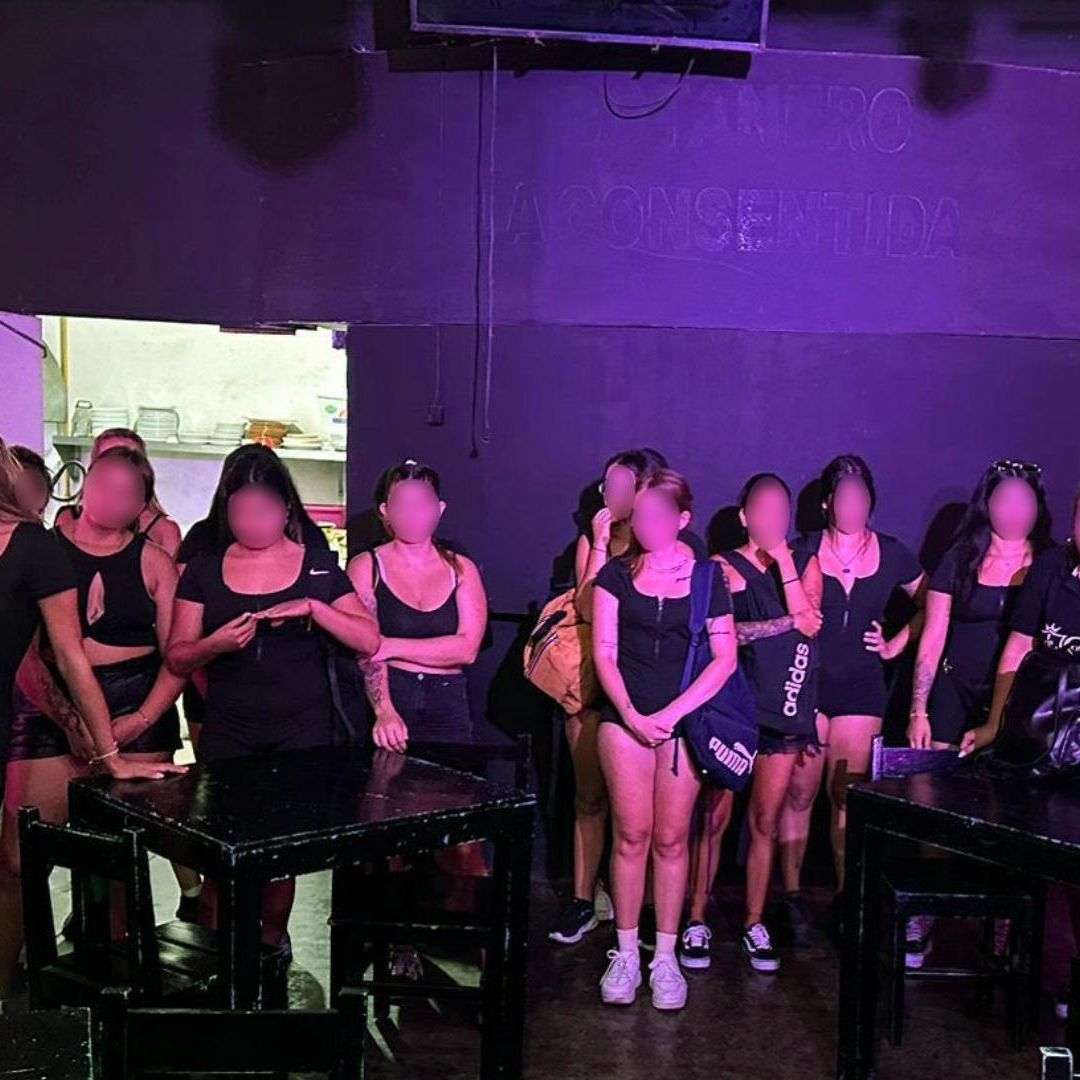 De las 17 mujeres rescatadas, 15 son de nacionalidad argentina y dos son mexicanas