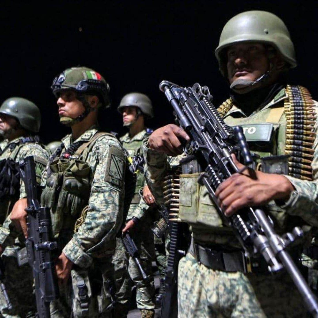 Los militares arribaron a las instalaciones de los batallones de la 45 zona militar