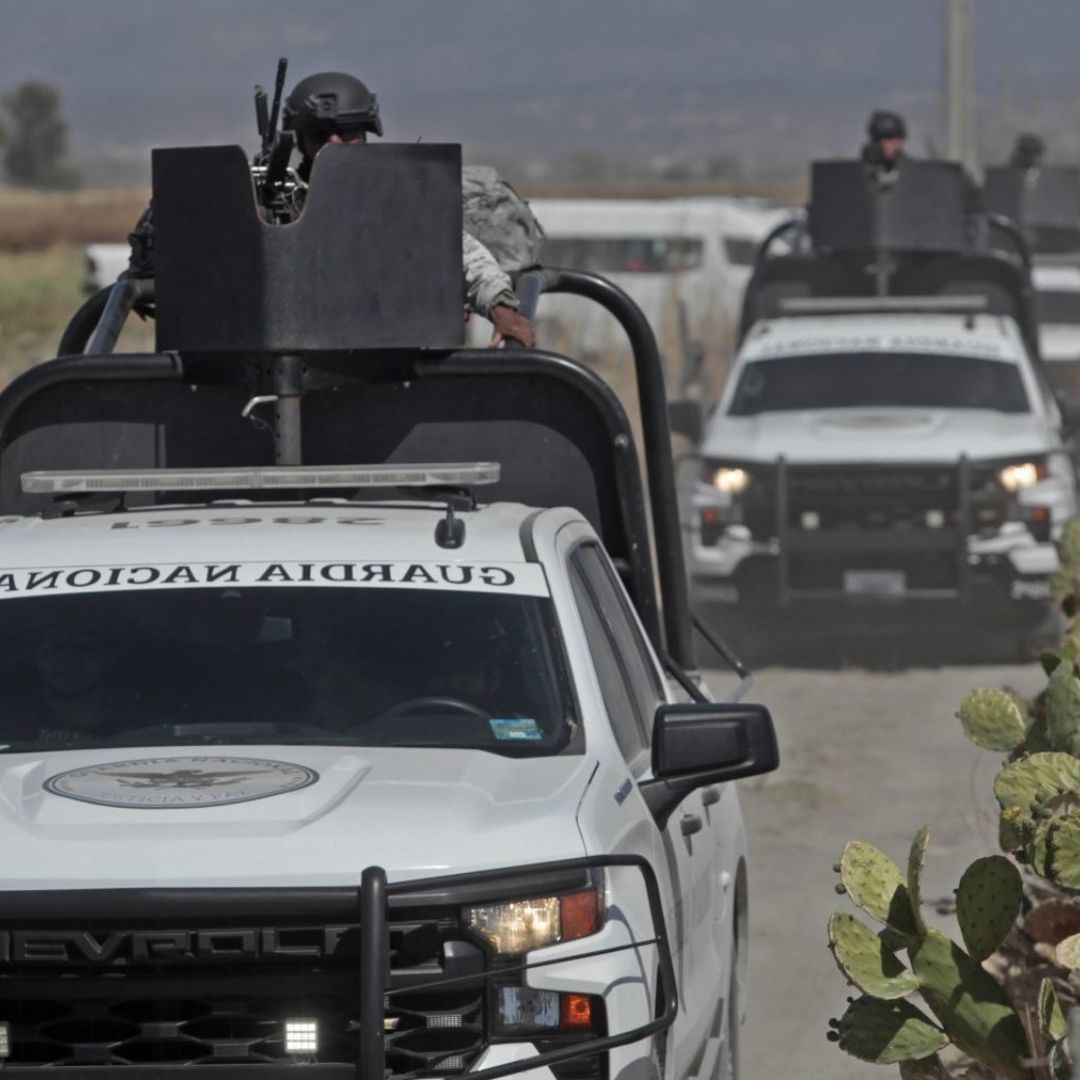 Los elementos de la Guardia Nacional realizaban labores de vigilancia entre Michoacán y Jalisco