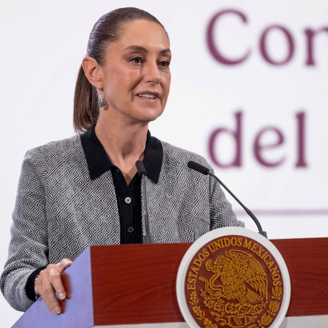 Claudia Sheinbaum durante conferencia de prensa