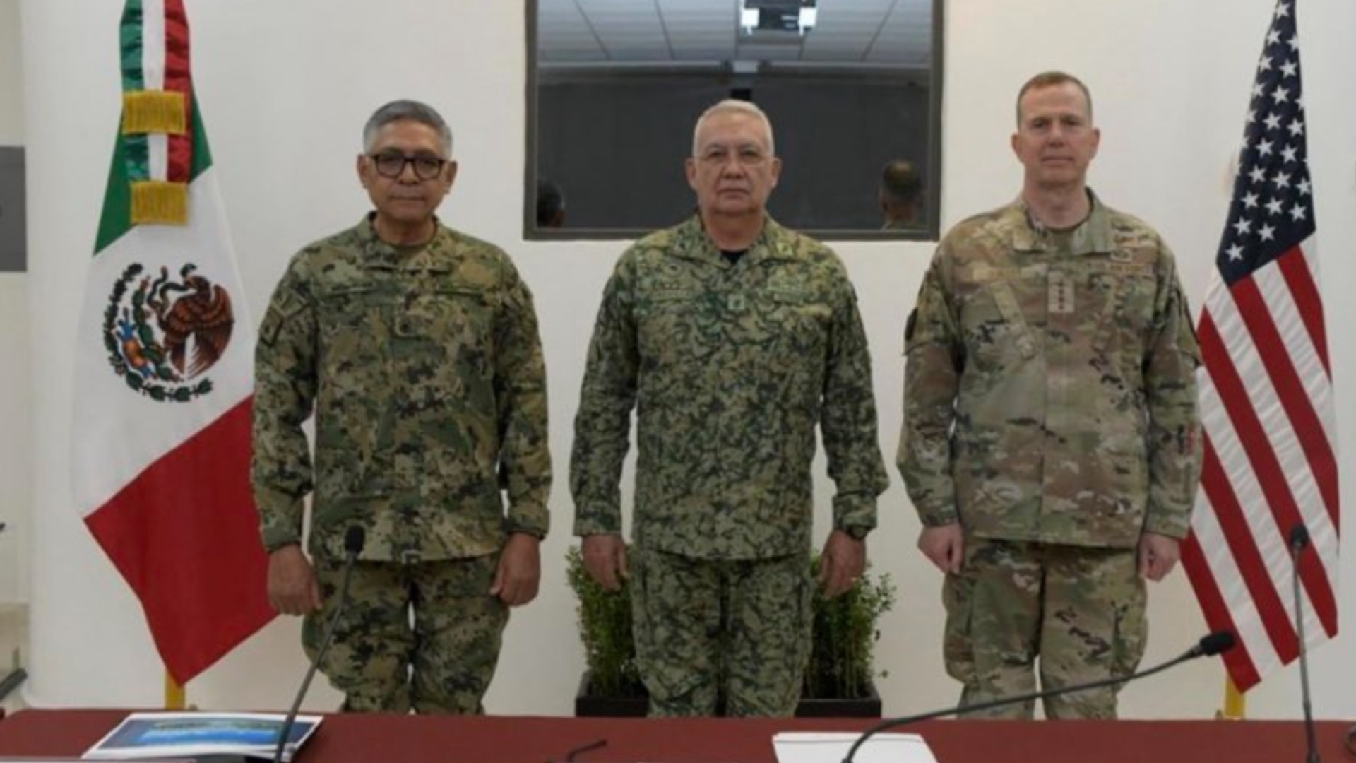 Sedena y Semar se Reúnen con General del Comando Norte de Estados Unidos