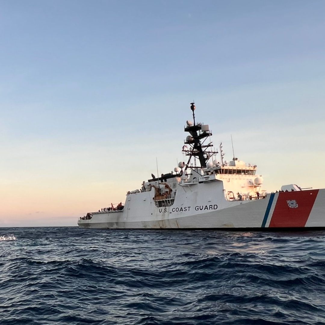 La Guardia Costera de Estados Unidos ha incautado importantes cargamentos de droga en las últimas semanas.