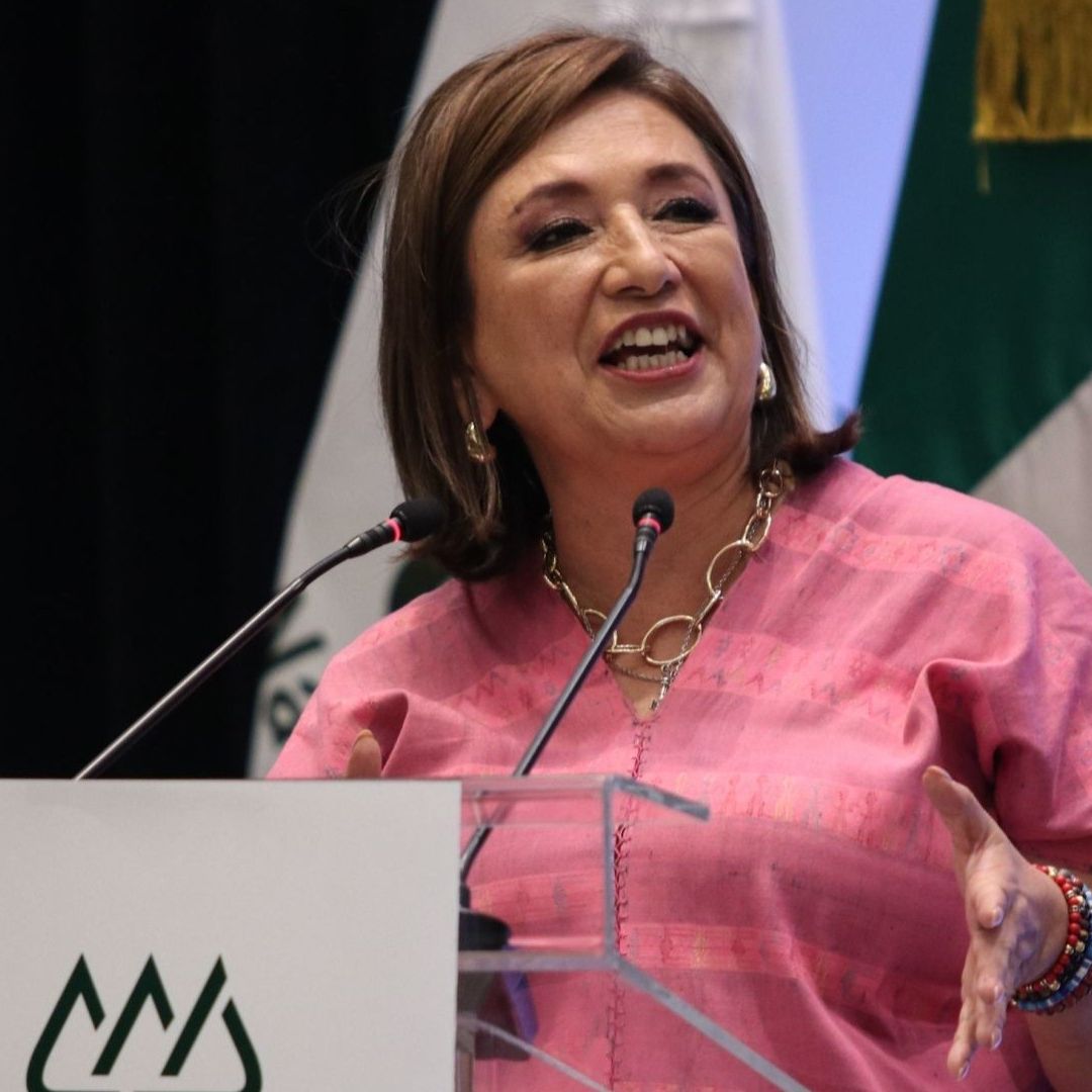 Xóchitl Gálvez, candidata de la coalición "Fuerza y Corazón por México”, 21 de mayo de 2024