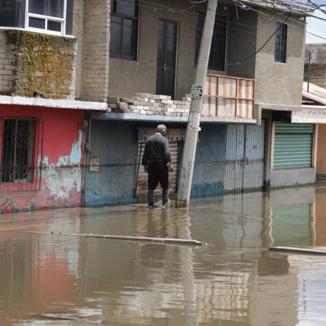 Chalco Vuelve a Quedar Bajo el Agua en Menos de Un Año: “Otra Vez Perdimos Todo”