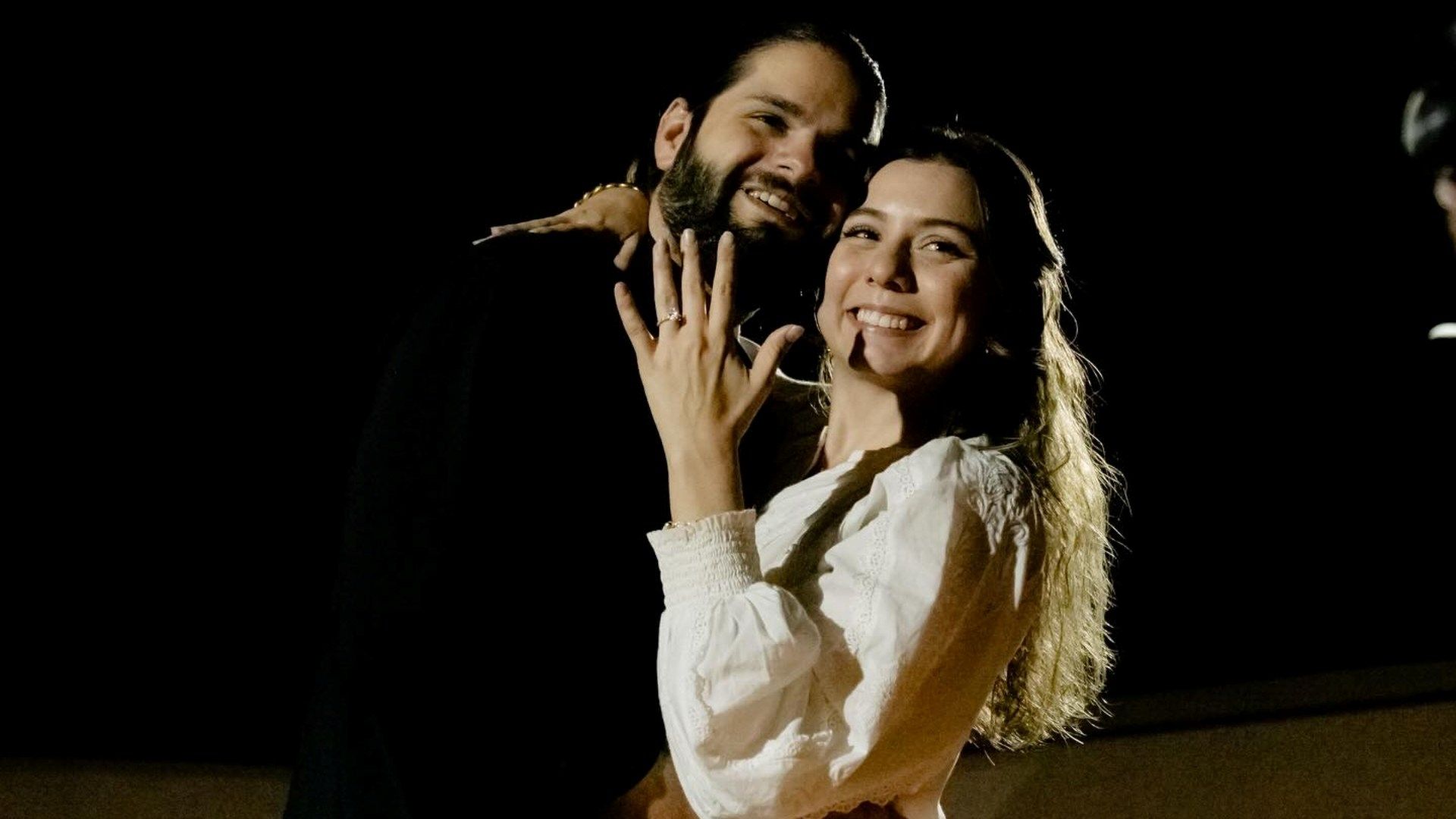Farid Dieck y Jessica Fernández se comprometieron en marzo pasado