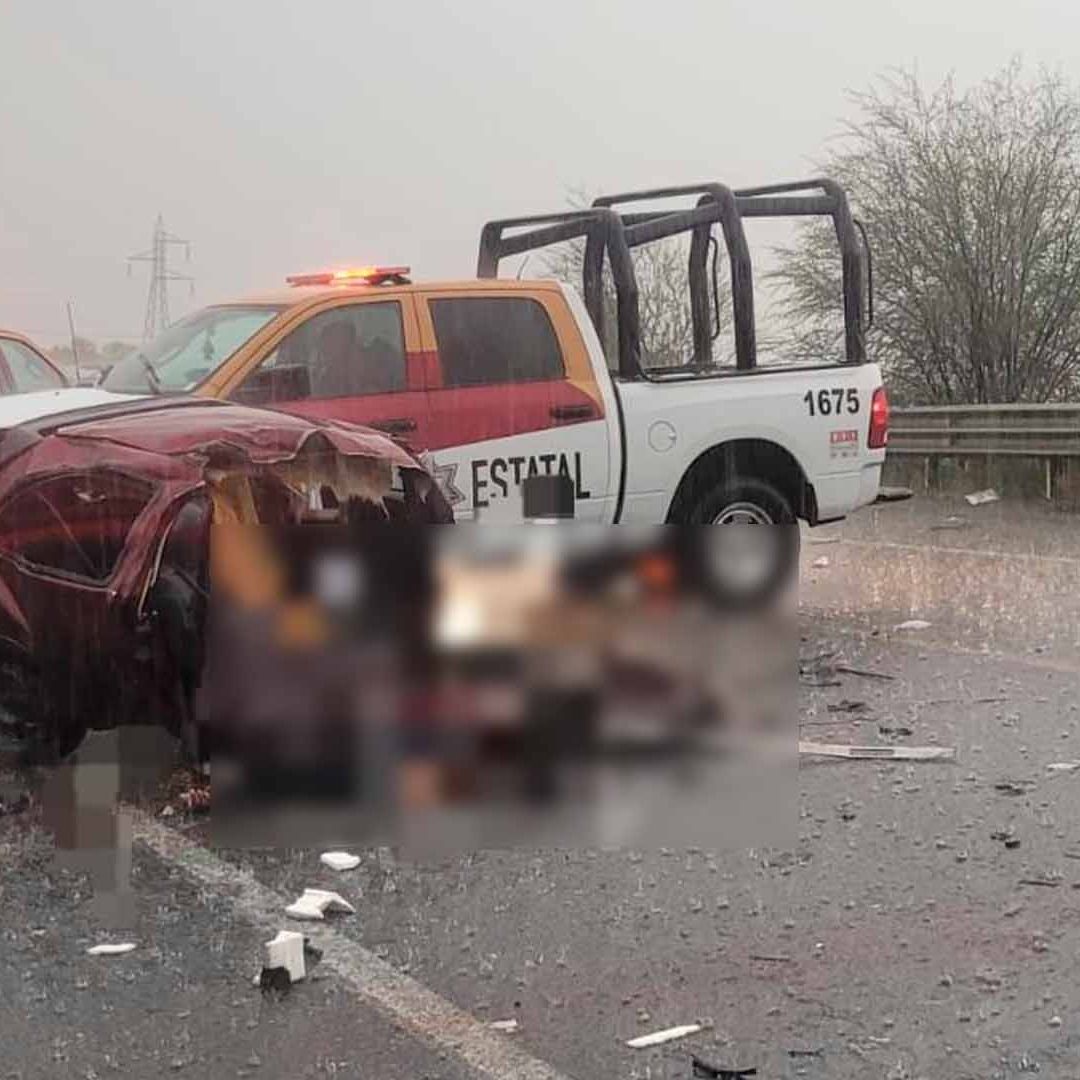 Choque en Carretera Victoria–Monterrey Deja Dos Personas Sin Vida y Varios Heridos