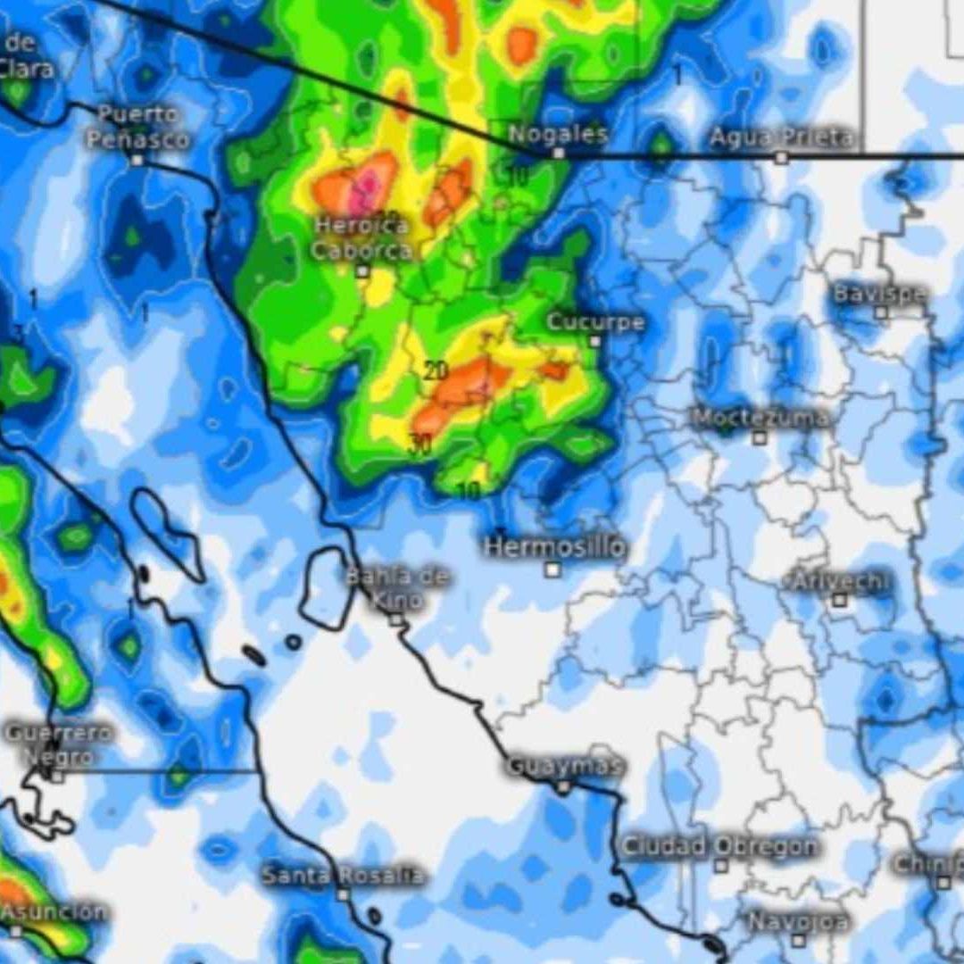 Tormenta Tropical Alvin 2025 Provocará Lluvias en Sonora: Este Es el Pronóstico del Clima