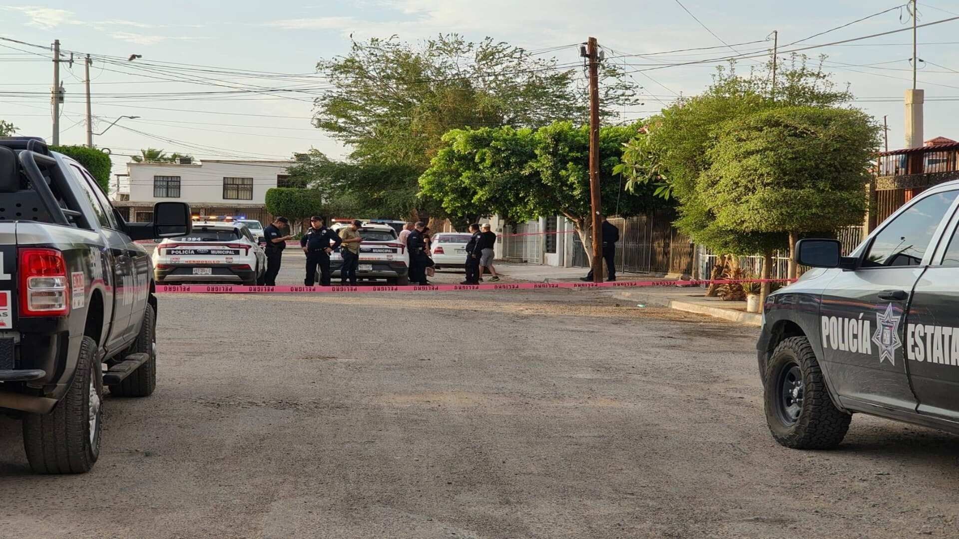 Balean a Hombre en Colonia Pimentel al Norte de Hermosillo; Fue Trasladado al Hospital Herido