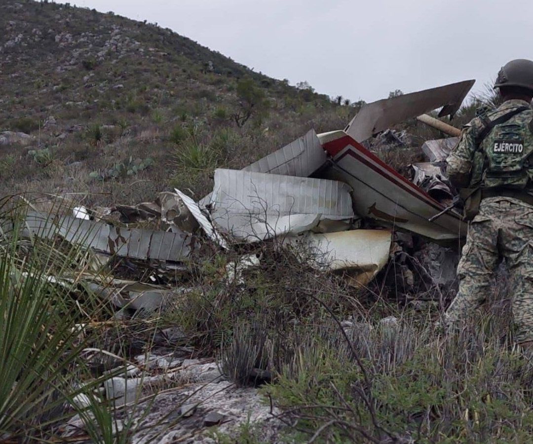 Se Desploma Avioneta en Sierra de Coahuila; Muere Piloto