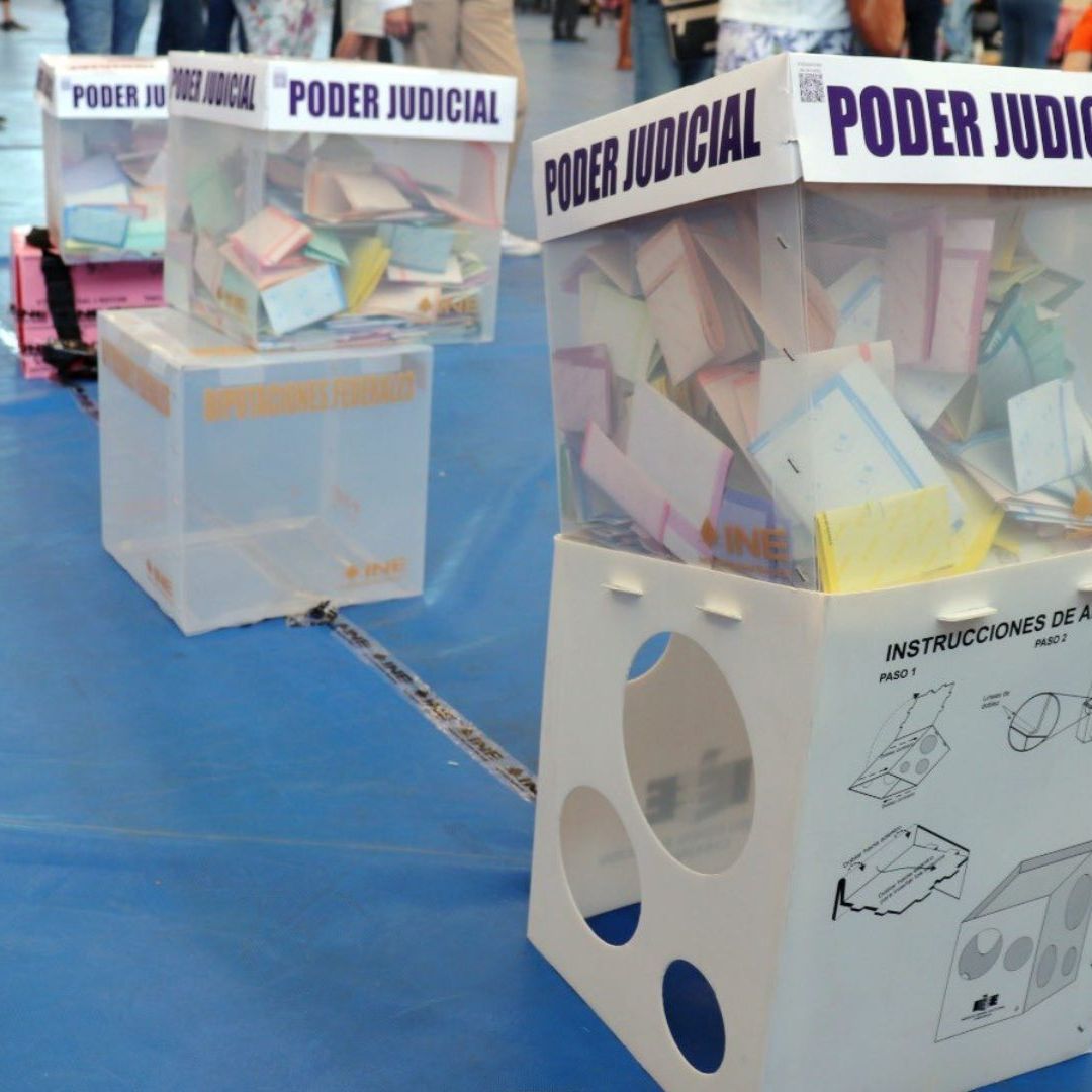 El proceso concluirá con el cómputo de votos para magistraturas de circuito y jueces de distrito, previsto del 6 al 10 de junio.