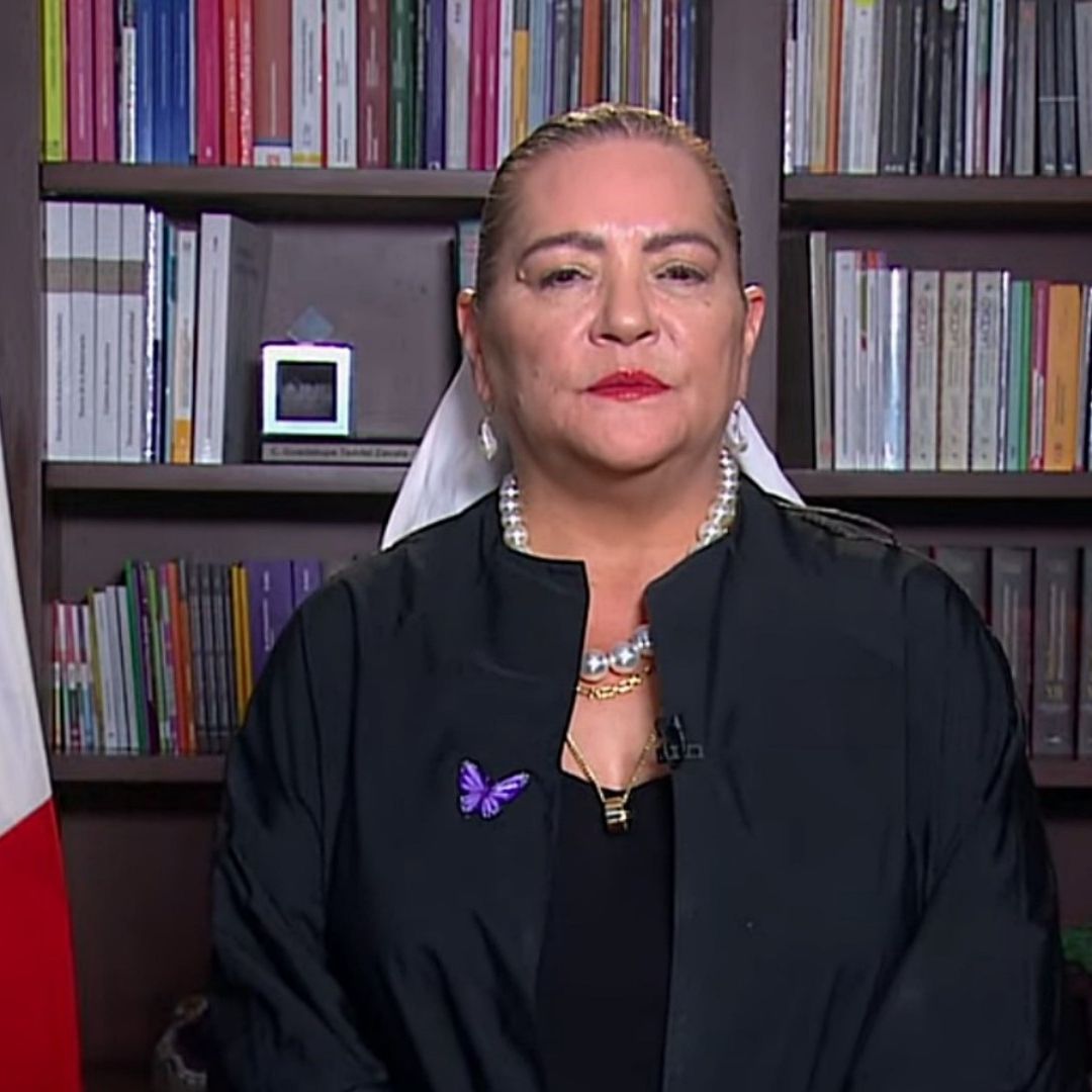 La consejera presidenta del INE, Guadalupe Taddei.