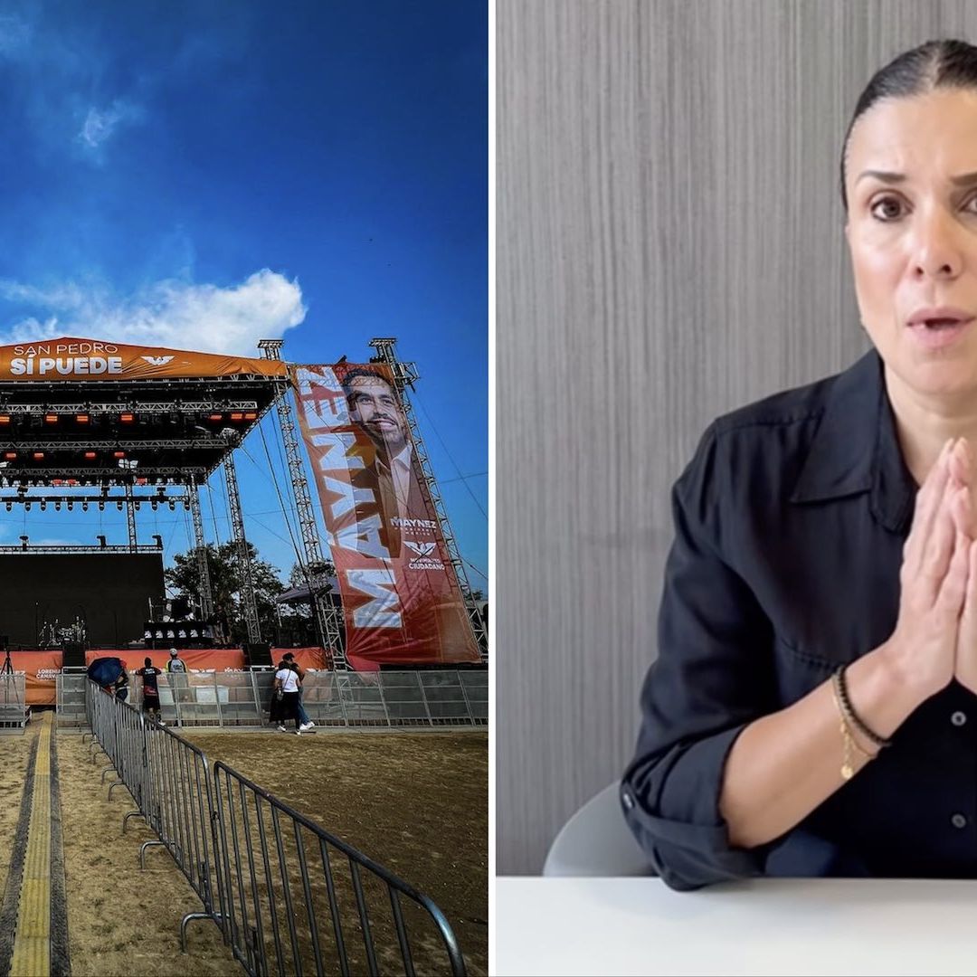 Lorenia Canavati publica mensaje tras accidente en mitin de Álvarez Máynez