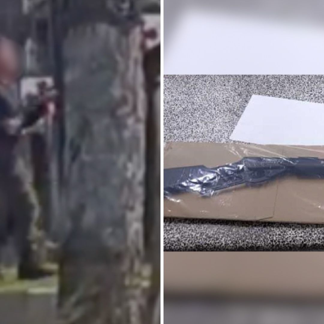 Menor de edad dispara rifle contra un kínder en Calpulalpan, Tlaxcala.