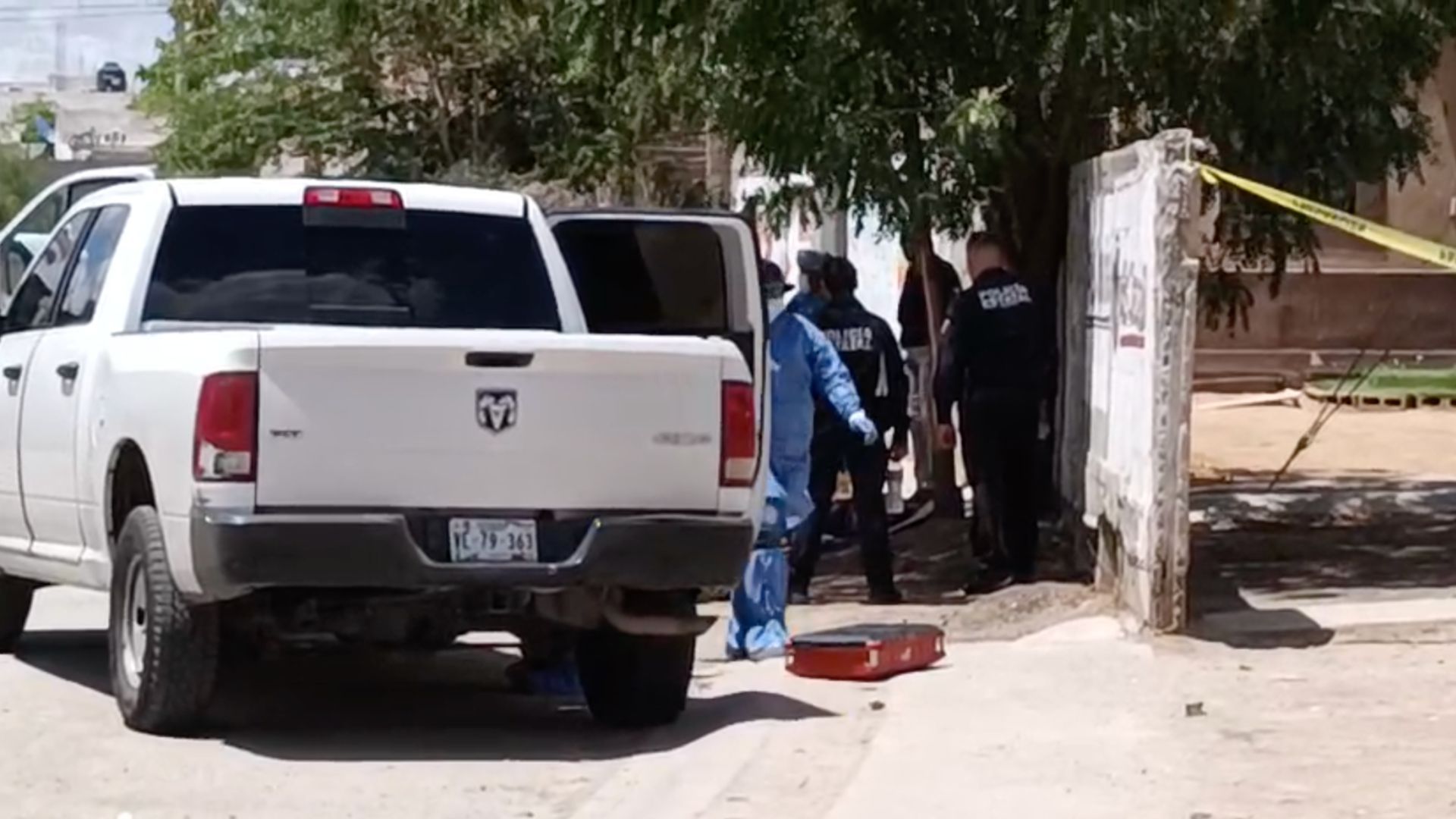 Hallan Cuerpo Sin Vida Dentro de Bolsas Abandonado Frente a Preescolar en Sonora