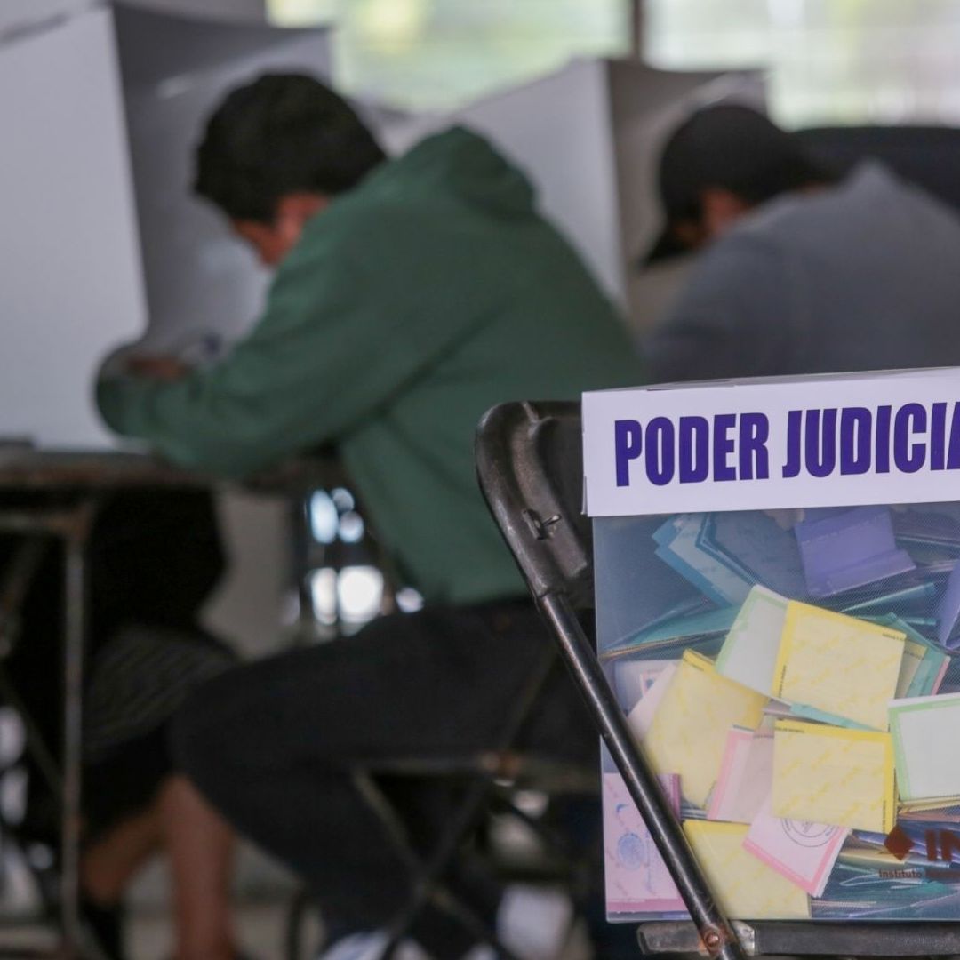 Casilla para la Elección Judicial 2025 en Toluca, Estado de México