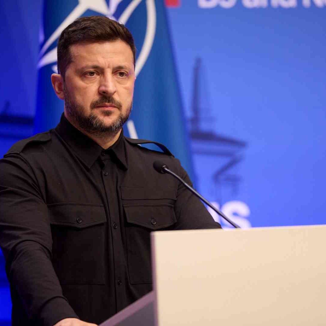 El presidente de Ucrania, Volodímir Zelenski
