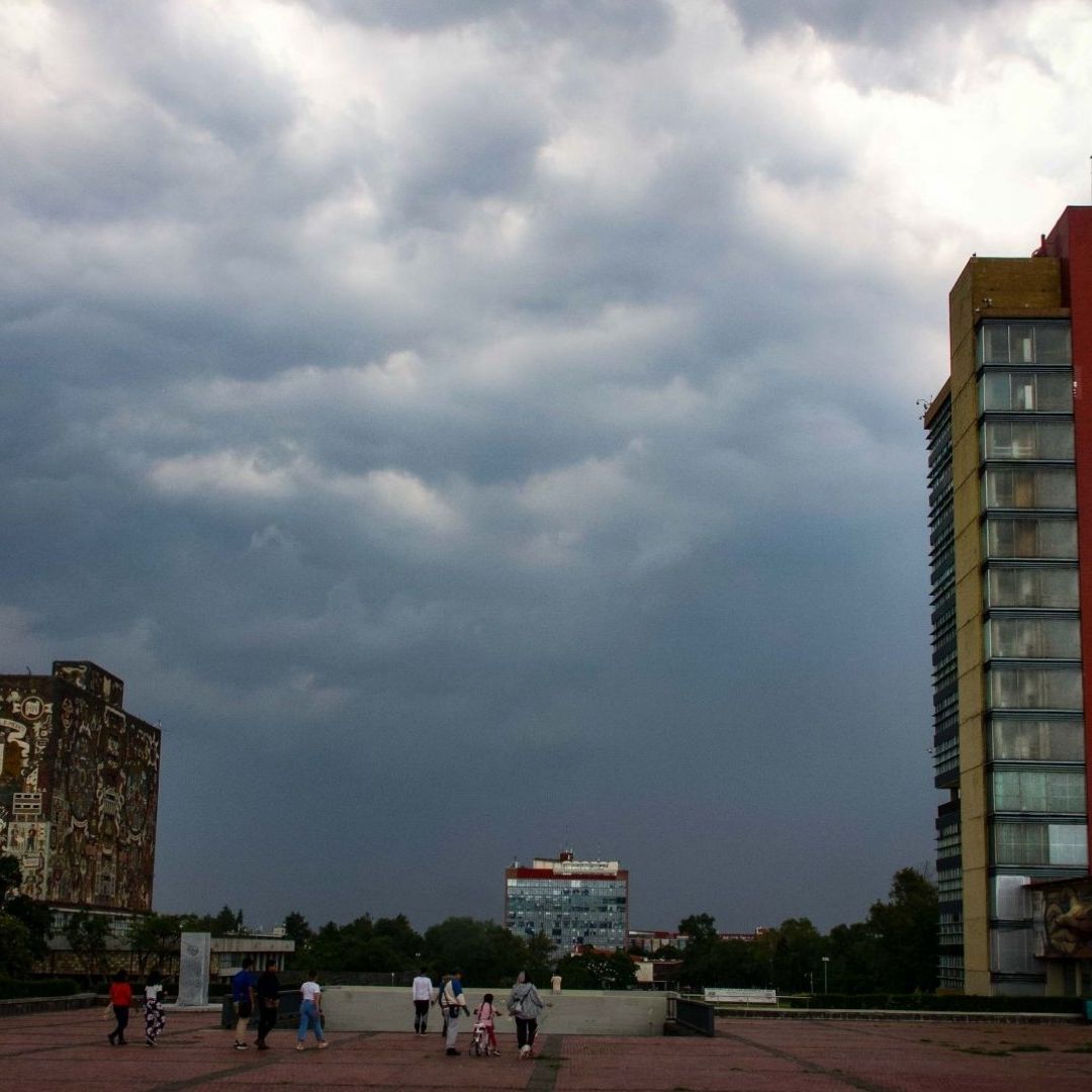 Activan alerta amarilla por lluvias y viento en CDMX