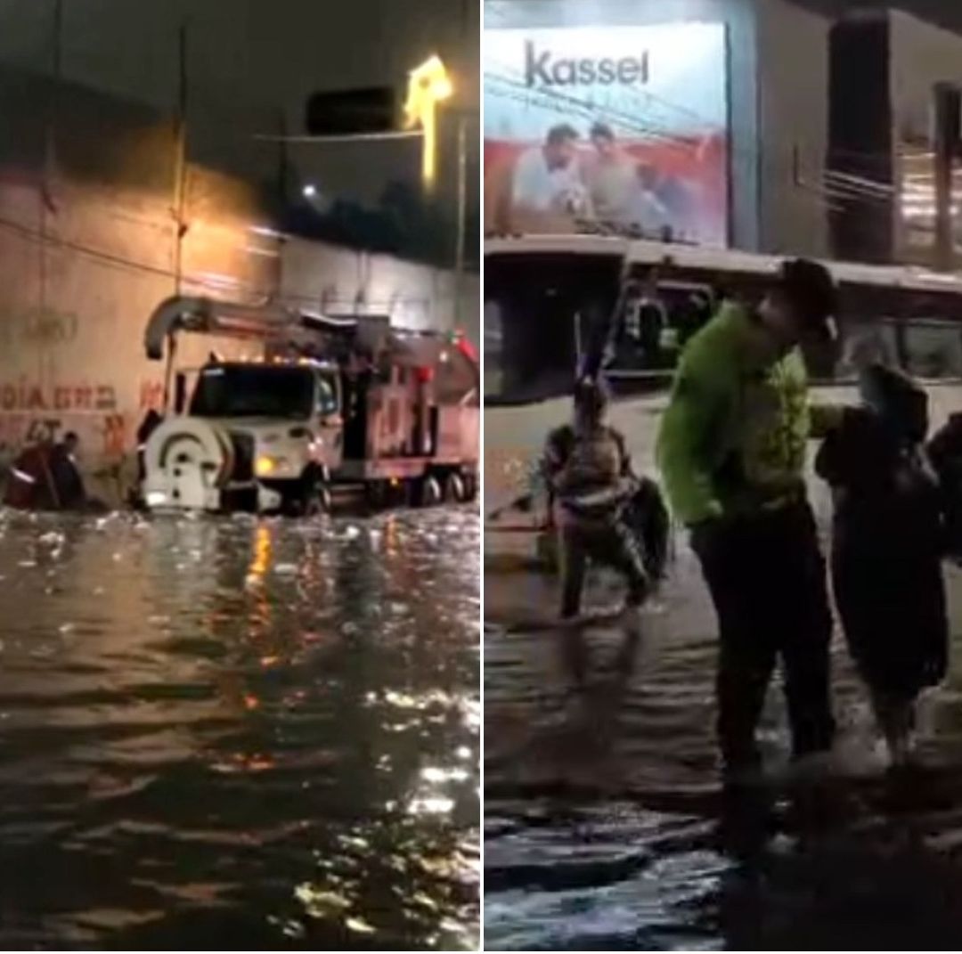 Fuertes Lluvias en CDMX y Edomex Dejan Severas Inundaciones, Estas son las Vialidades Afectadas
