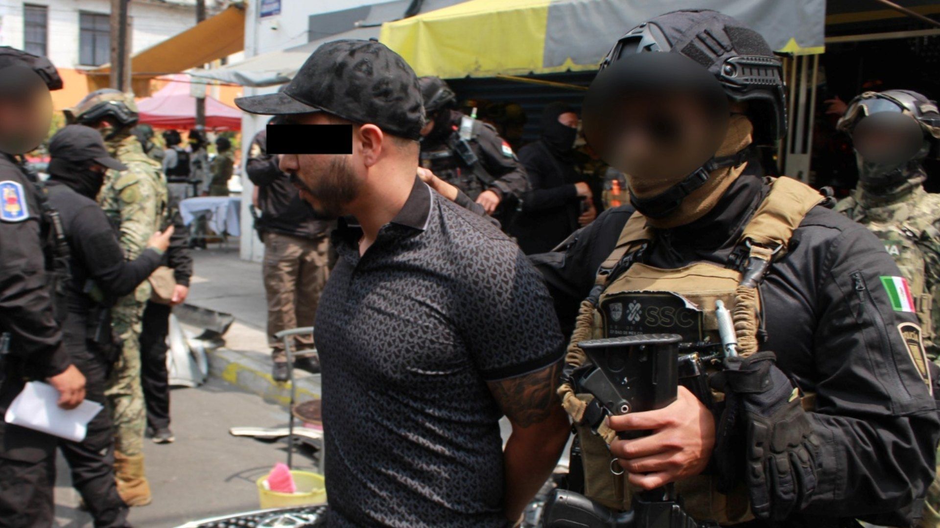 Detención de Adrián Escobar Loera, el Raider
