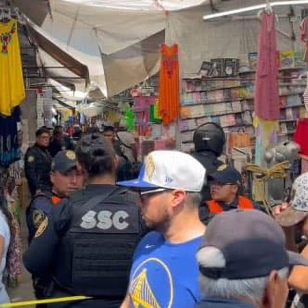 Balacera en Tianguis de Tepito Deja un Muerto y Provoca Pánico en CDMX