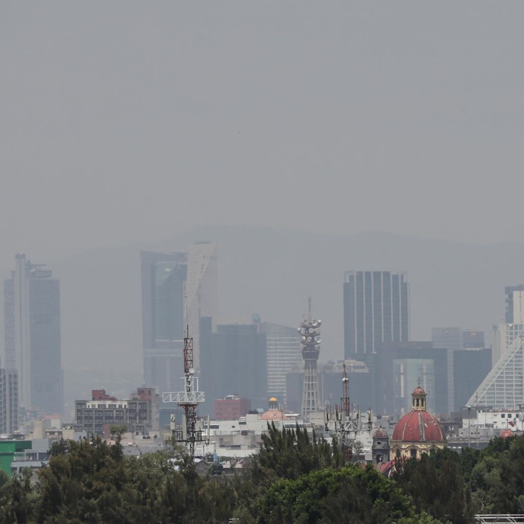 Las autoridades informaron que hasta las 18:00 horas, la calidad del aire por ozono siguió siendo mala en la ZMVM