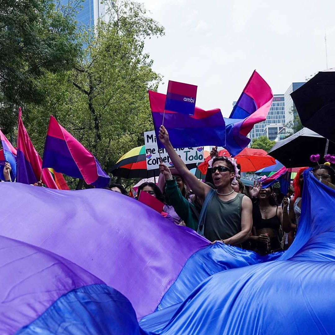 Marcha LGBT en junio de 2024 en la Ciudad de México